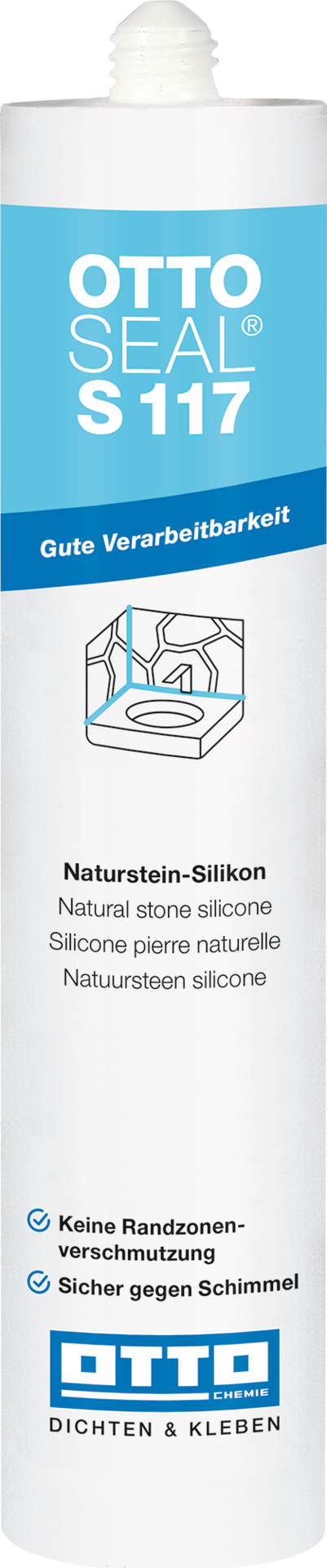 OTTOSEAL® S117 Das Standard-Naturstein-Silicon 