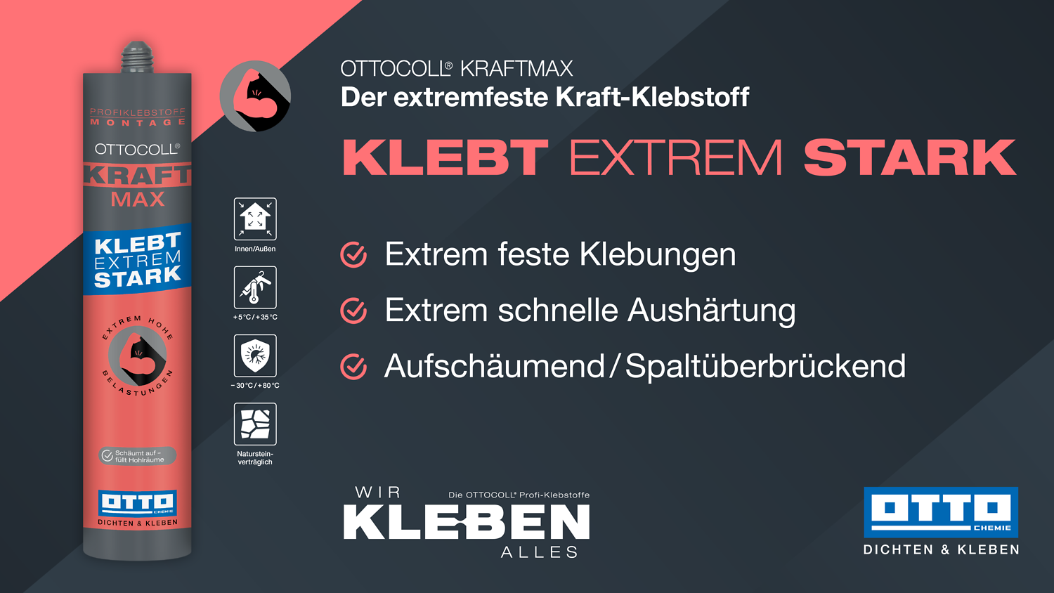 Ottocoll® KRAFTMAX - Der Extremfeste