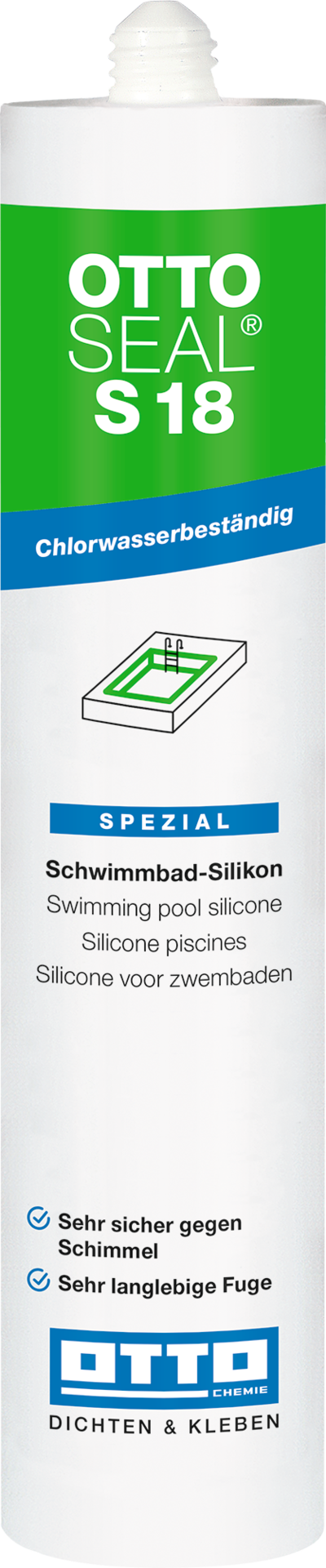 OTTOSEAL® S18  Das Schwimmbad-Silicon 310 ml