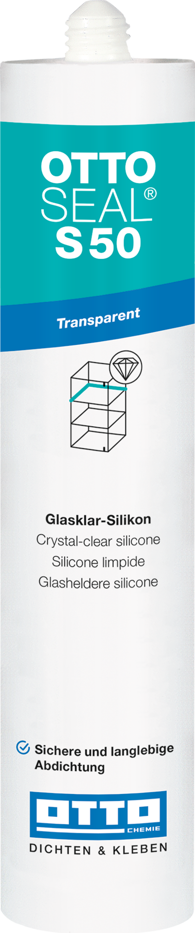OTTOSEAL® S50 Das Glasklar-Silicon 310 ml