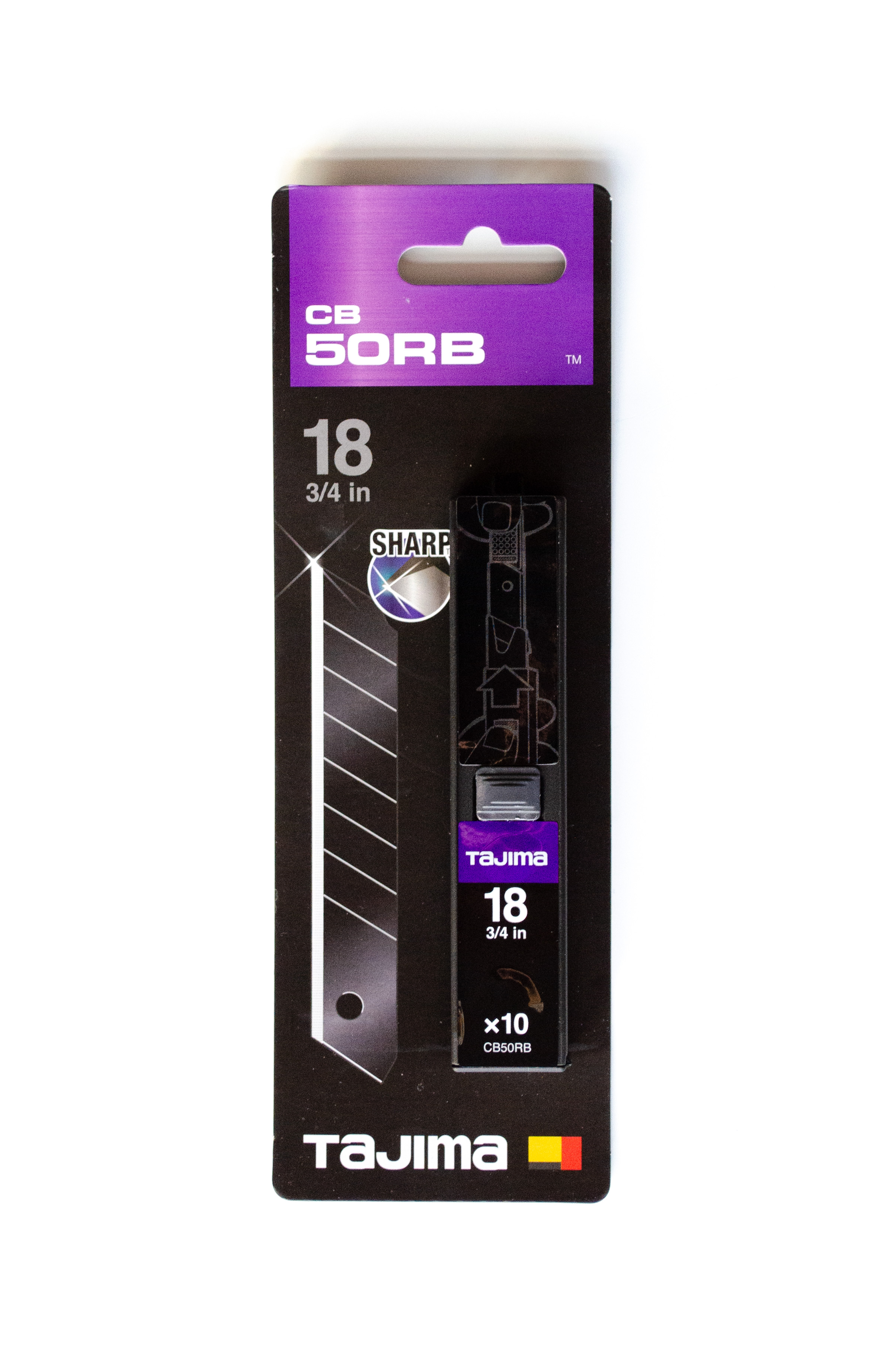 Ersatzklingen 18 mm RAZAR BLACK BLADE™ für Cuttermesser