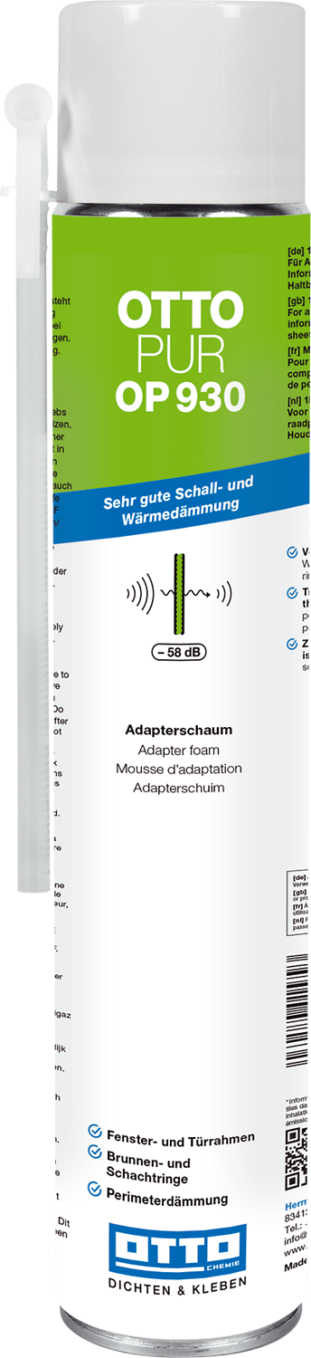 Ottopur OP930 - Der 1K-Montage- und Dämmschaum 