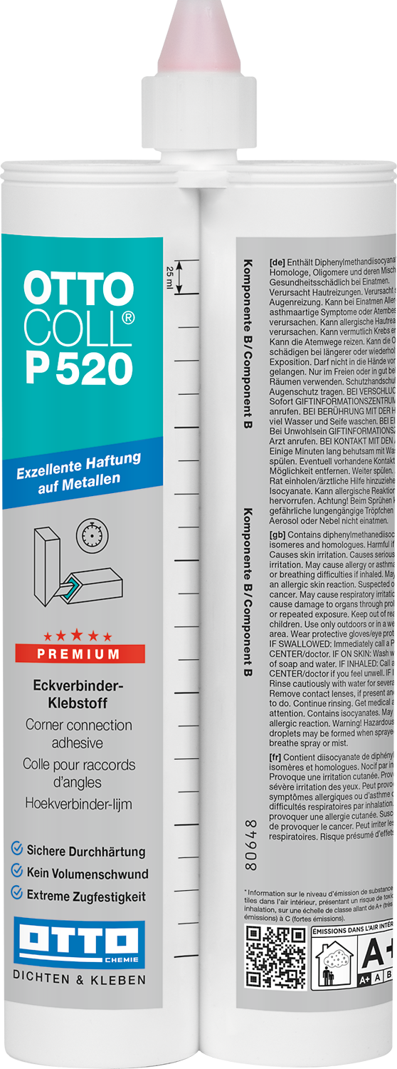 OTTOCOLL® P 520 Der Premium-Eckverbinder-Klebstoff