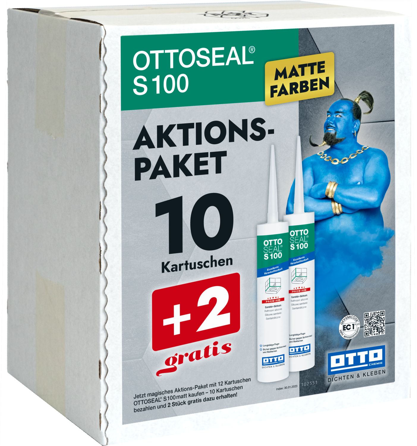 OTTOSEAL® S 100  matte Farben Aktion (10 zahlen +2 gratis)