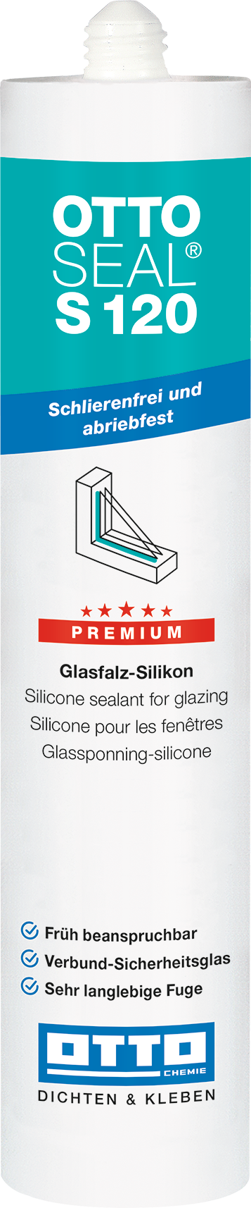 OTTOSEAL® S120 Das Premium-Glasfalz-Silikon 